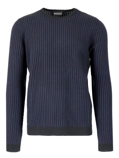 emporio armani crew neck jumper.